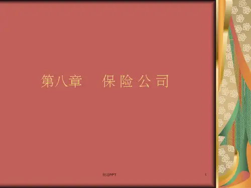 《保险公司》PPT课件
