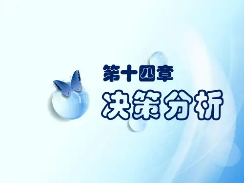 14-决策分析