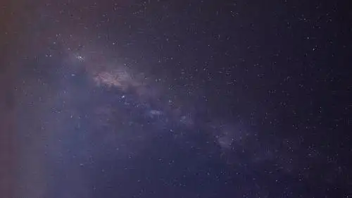 梦幻紫色星空大气炫酷PPT模板
