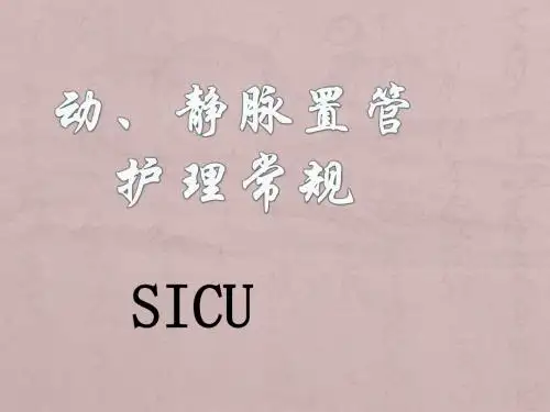动静脉置管护理PPT课件