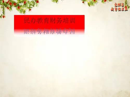 民办教育财务培训(ppt 110页)