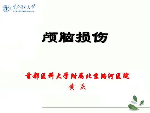 外科医学课件：颅脑损伤课件
