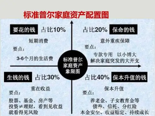 标准普尔家庭资产配置图