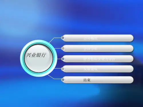 兴业银行财务分析PPT课件