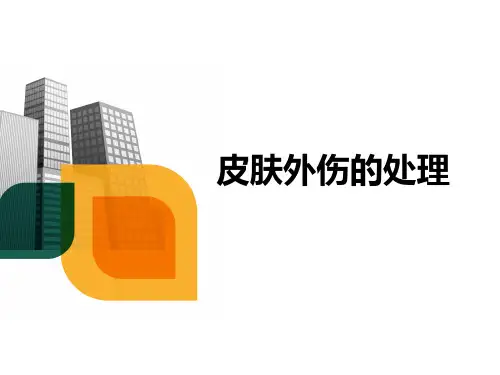 眼科皮肤外伤的处理参考课件