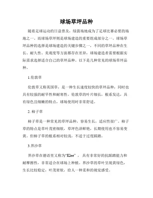 球场草坪品种