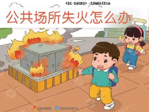 公共场所失火怎么办课件