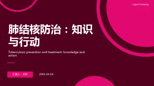 肺结核宣传ppt课件模板