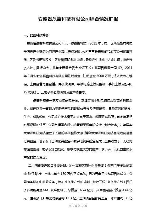 公司及产品介绍(1)