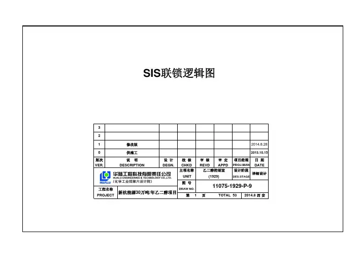 SIS联锁逻辑图