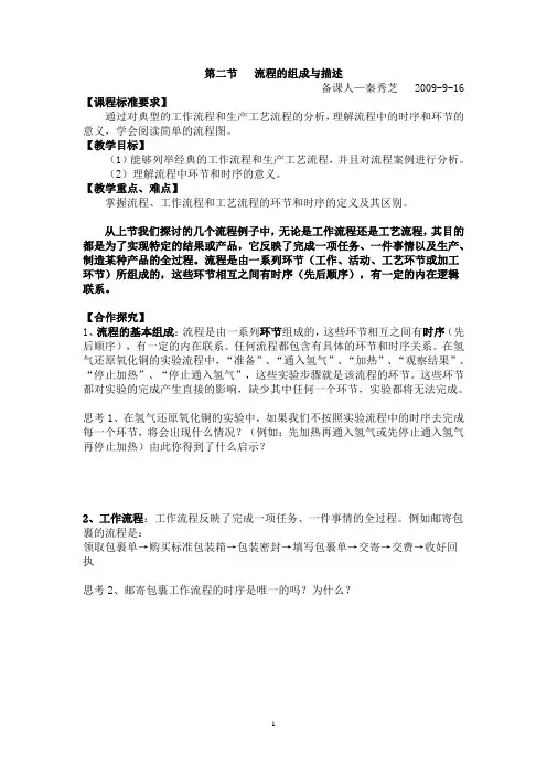 流程的组成与描述2