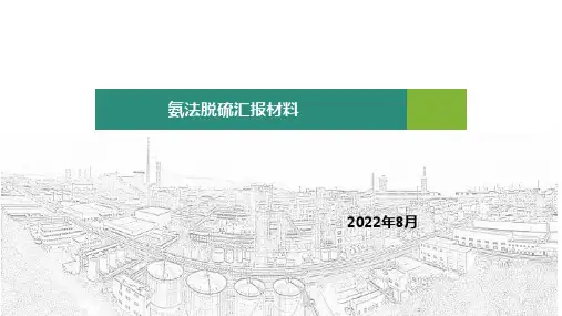 氨法脱硫培训材料