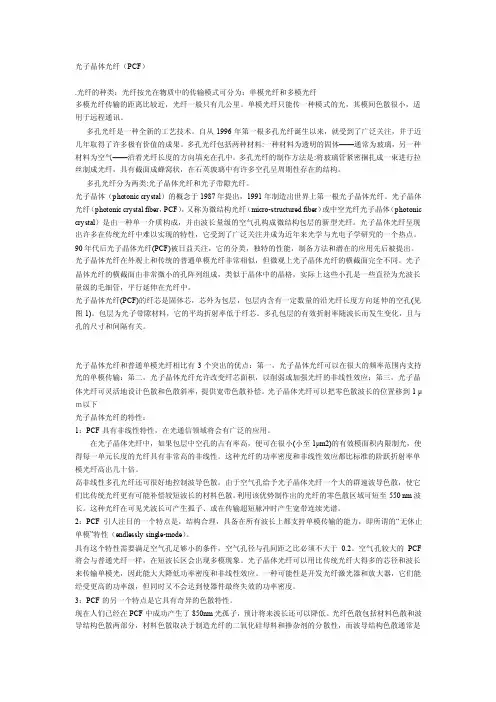 光子晶体光纤