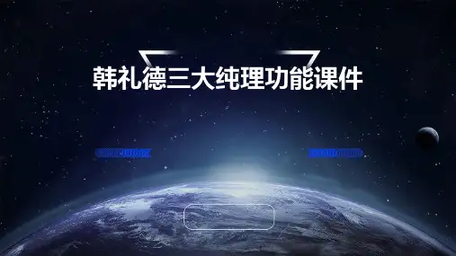韩礼德三大纯理功能课件