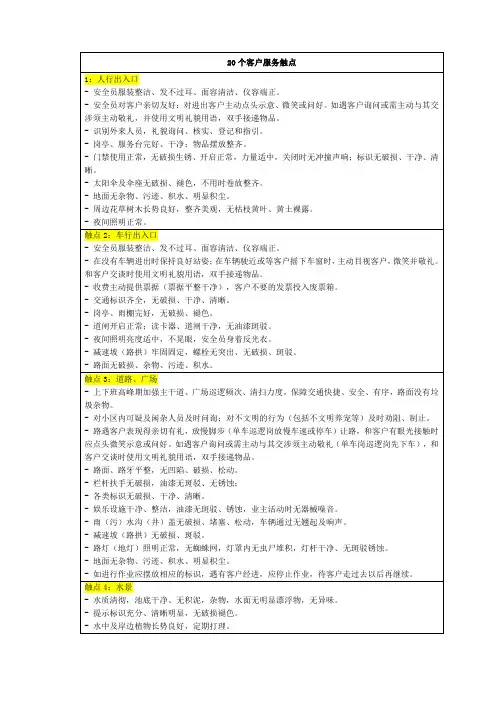 万科物业新编个客户服务触点