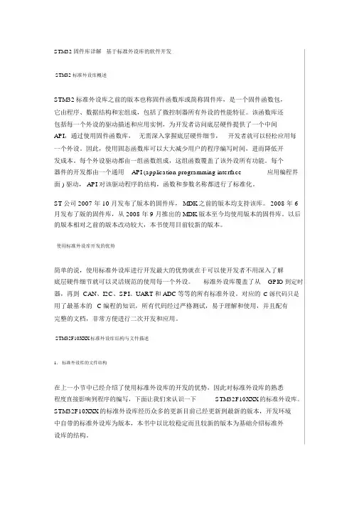 STM32固件库详解