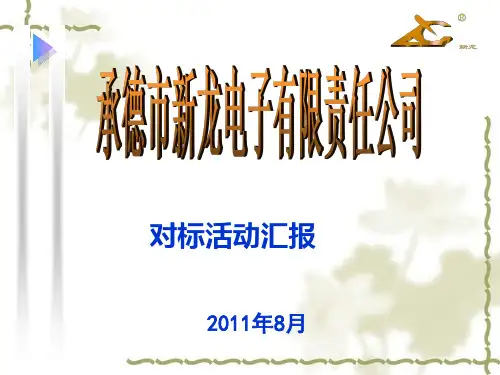 对标材料幻灯片