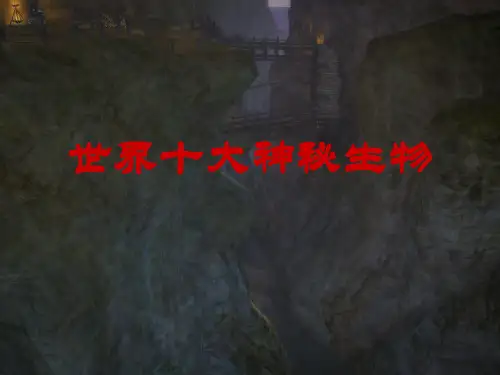 世界十大神秘生物