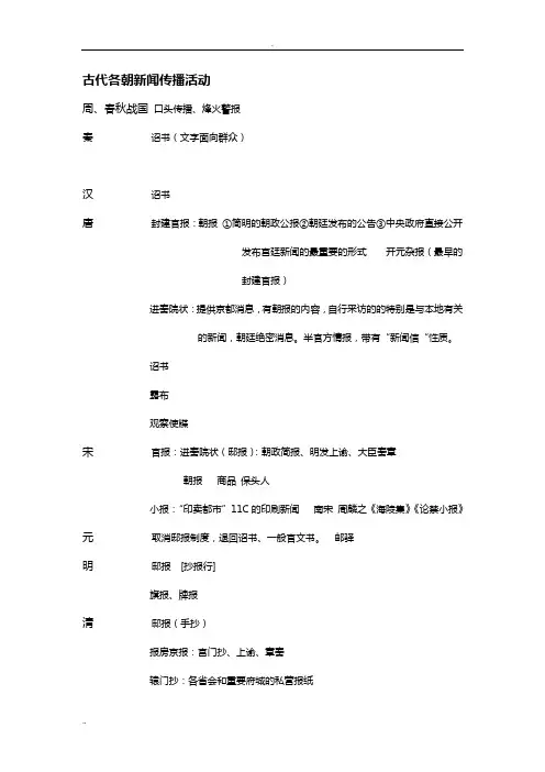 中国新闻事业史