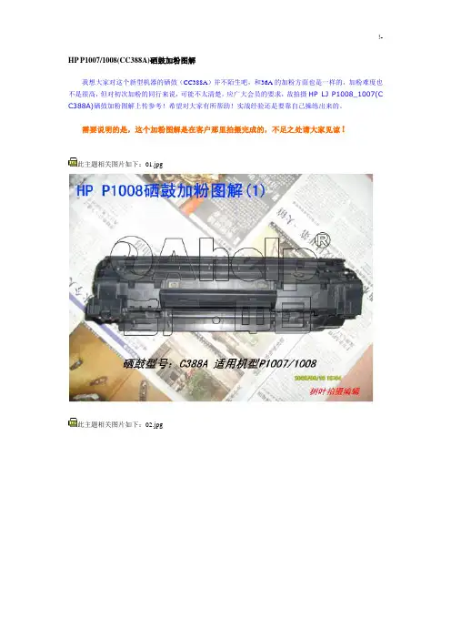 HPP10071008(CC388A)硒鼓加粉图案详解