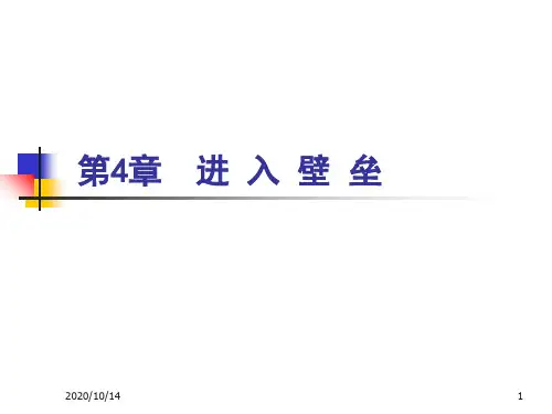 产业经济学第3章  进入壁垒
