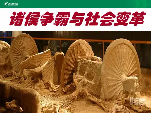 诸侯争霸与社会变革  课件课件
