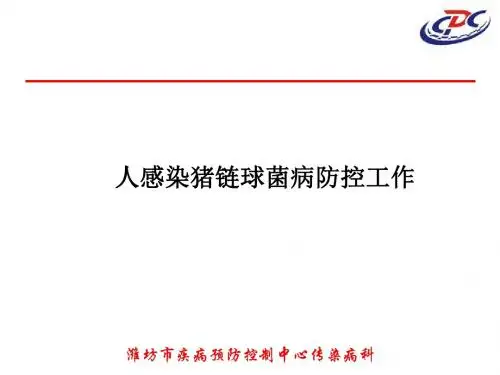 2019年度人感染猪链球菌防控工作