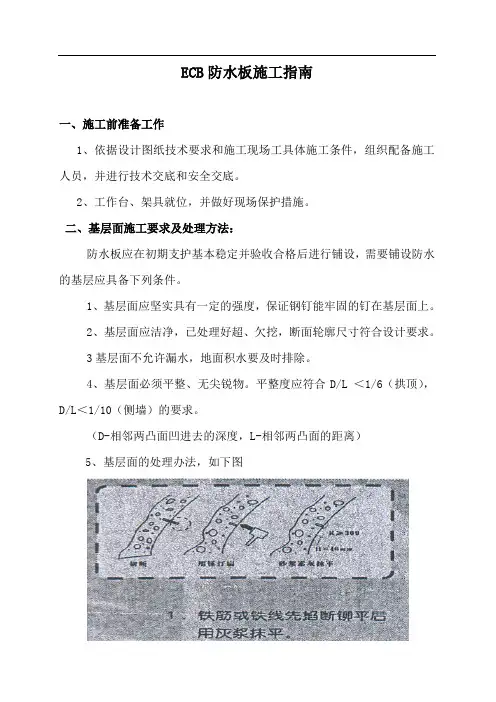 ECB防水板