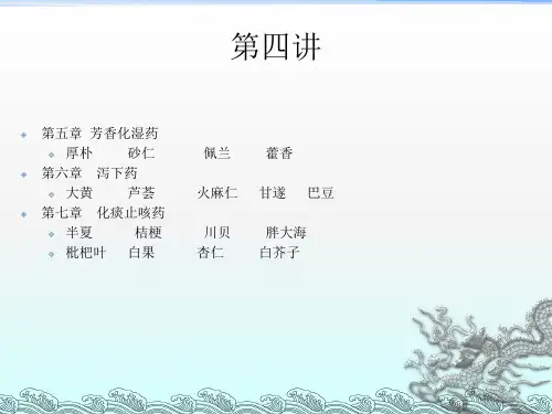 《中药材单味养生》PPT课件