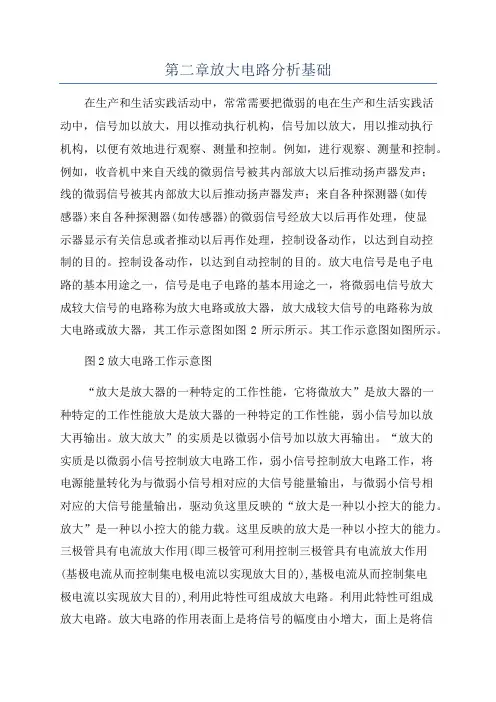 第二章放大电路分析基础