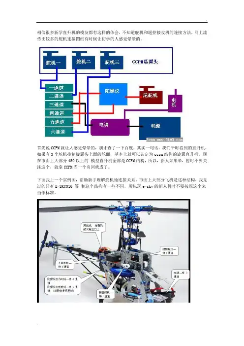 航模电路接法
