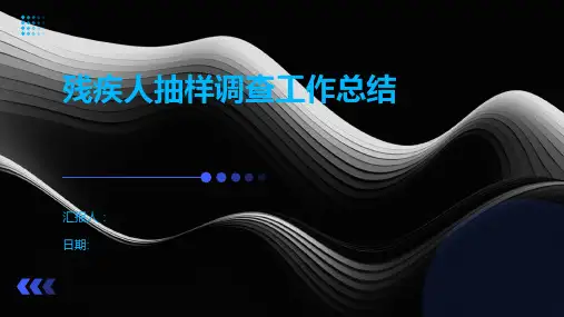 残疾人抽样调查工作总结