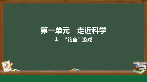 “钓鱼”游戏ppt课件