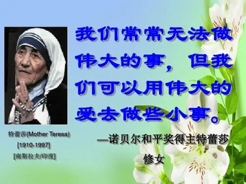 鲁教版七年级下册语文课件10老王2
