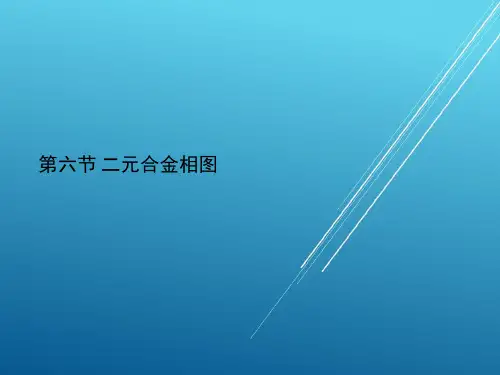 材料科学基础2--第一章-相图4