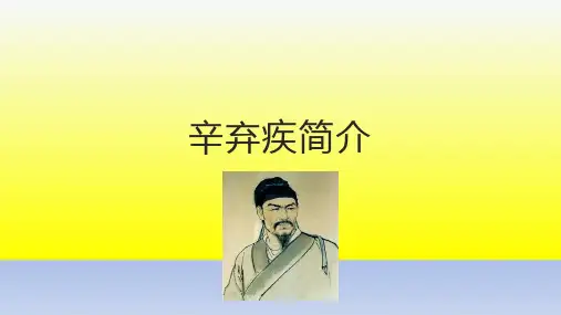 辛弃疾简介