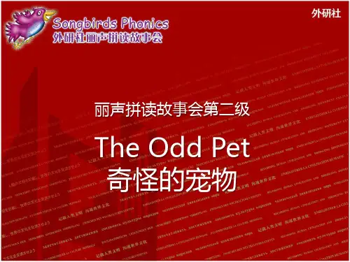 The Odd Pet 外研社丽声拼读故事会songbirds2 含触发器游戏