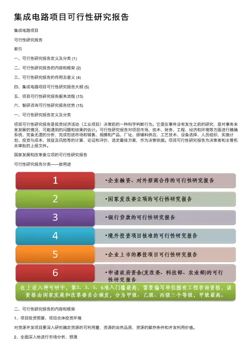 集成电路项目可行性研究报告