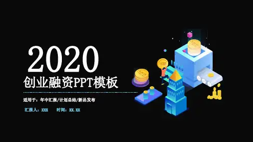 简约创业融资计划书PPT模板 (6)