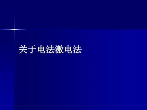 关于电法激电法课件