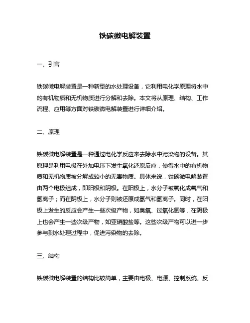 铁碳微电解装置
