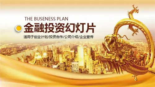 金融投资-PPT课件 