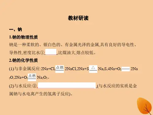 高中化学第6讲钠及其化合物课件新人教版必修1.ppt