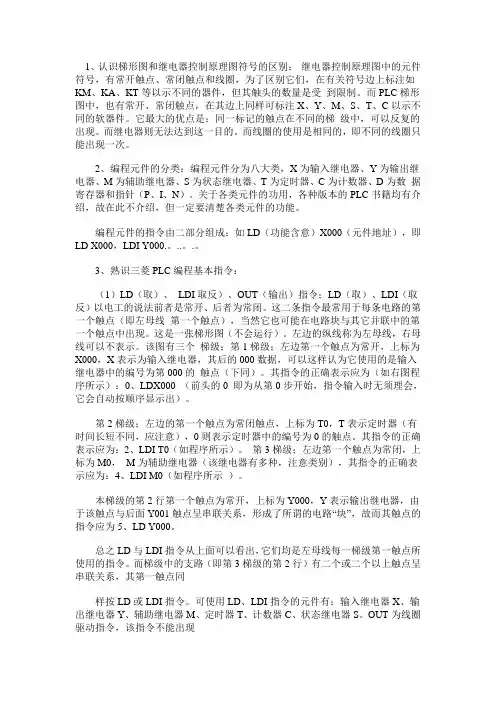 三菱PLC编程如何入门？