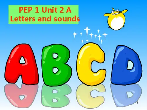 字母ABCD PPT课件