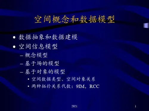 空间数据库PPT课件