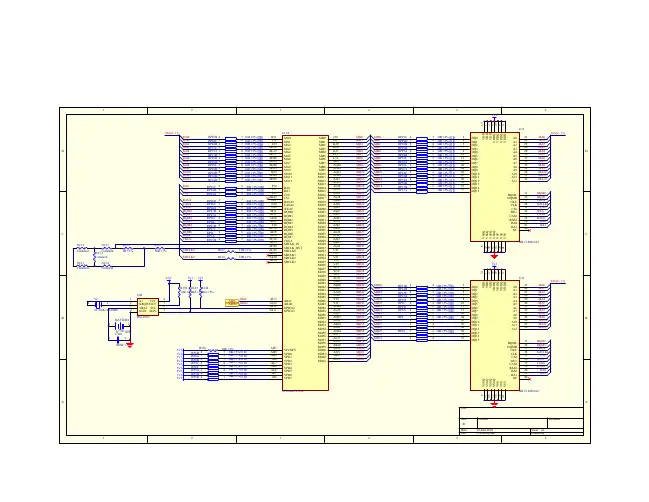 SC3200UCL 48LC16M16A2芯片原理图资料封装