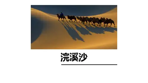 《浣溪沙(身向云山那畔行)》ppt经典课件