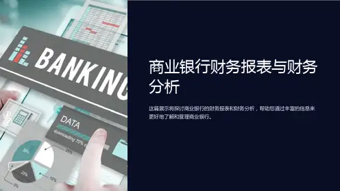 商业银行财务报表与财务分析