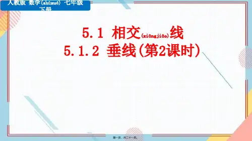 人教版数学七年级下册垂线(第2课时)教学课件